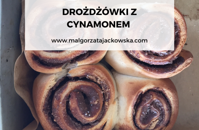 drożdżówki z cynamomen Małgorzata Jackowska